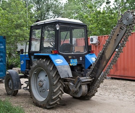 Траншеекопатель в аренду в Кинешме и  Ивановской области